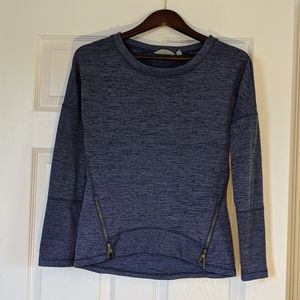 Athleta blue sweatshirt XXS